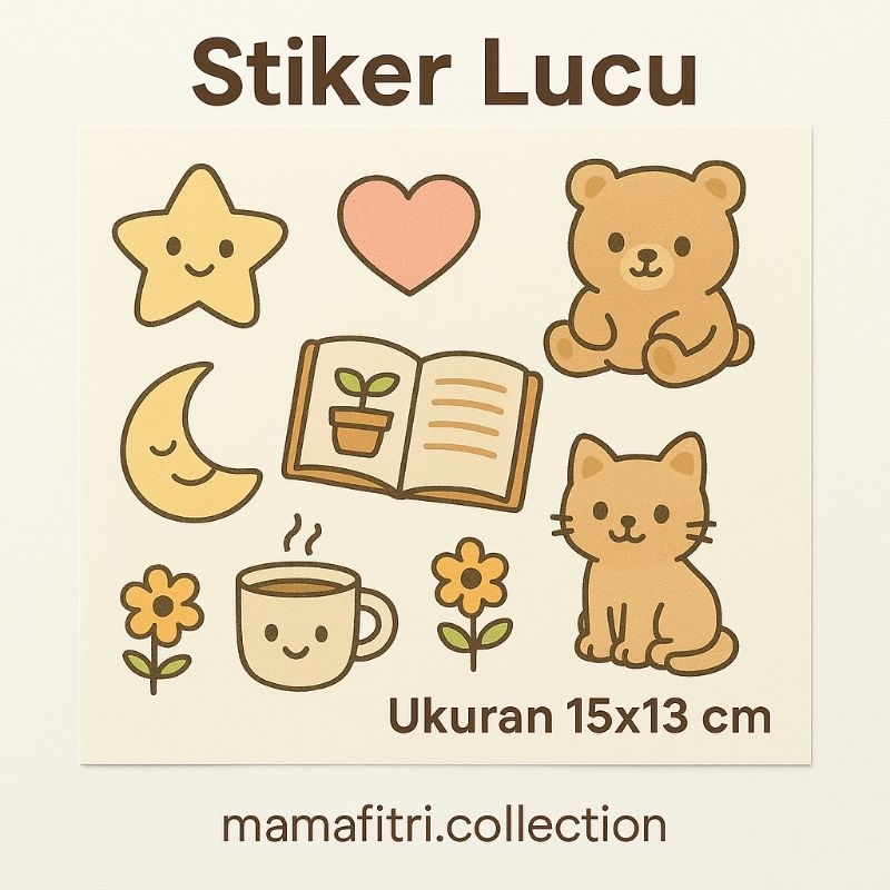 

Stiker Lucu Kawaii Gemas | Dekorasi Laptop, Buku, HP – Cutie Sticker Sheet