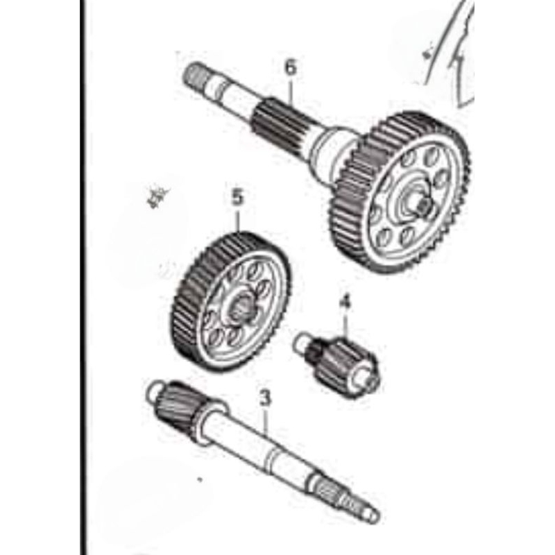 Rasio PCX 150 / Girbox Rasio Gardan PCX 150 / Asli/Original AHM