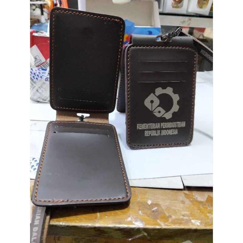 

Lanyard id card holder Tempat Id card Kementrian Perindustrian RI