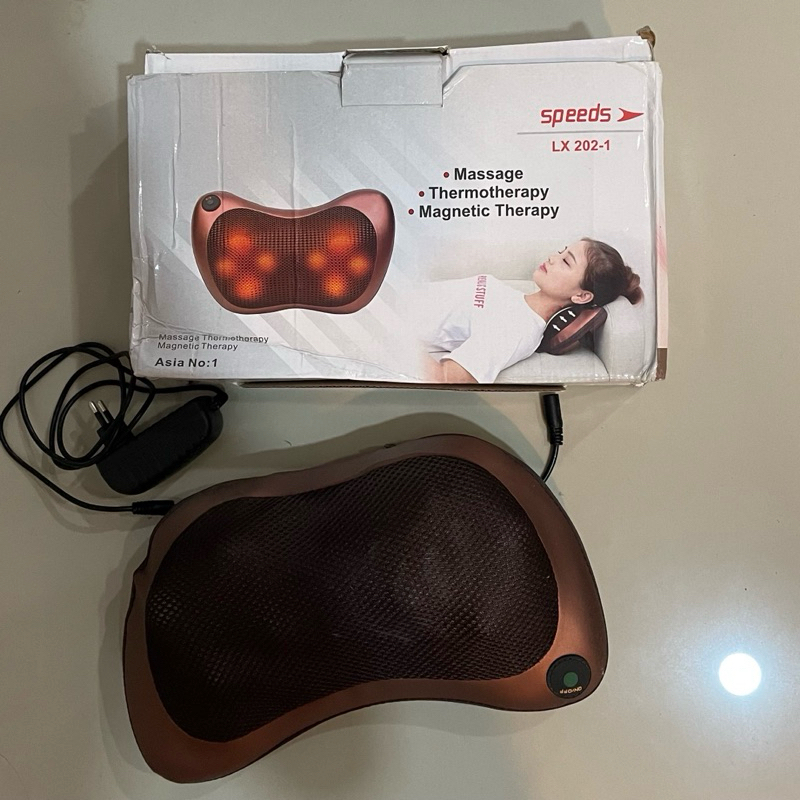 Speeds lx 202-1 massager bantal pijat leher preloved