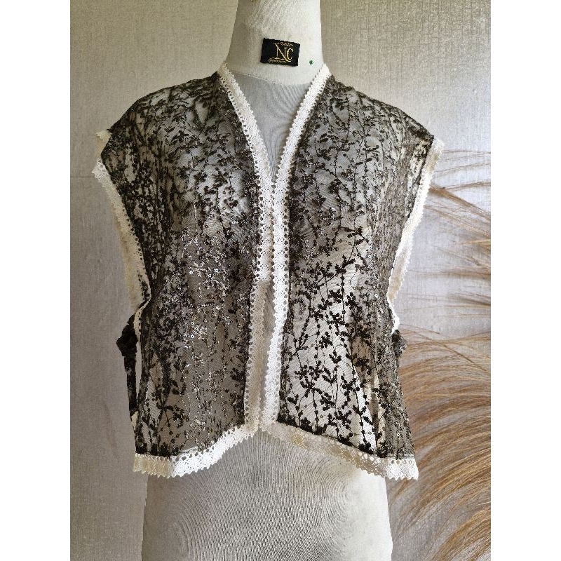 OUTER BROKAT/BLAZER BROKAT/atasan brokat/rompi brokat