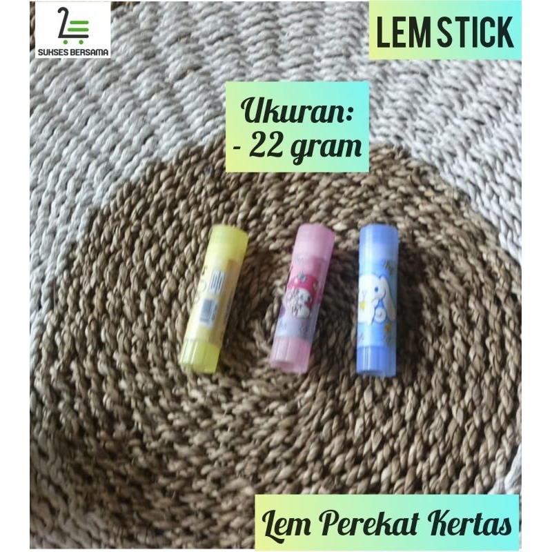 

Lem Perekat Kertas Glue stick Kecil/ Lem stick