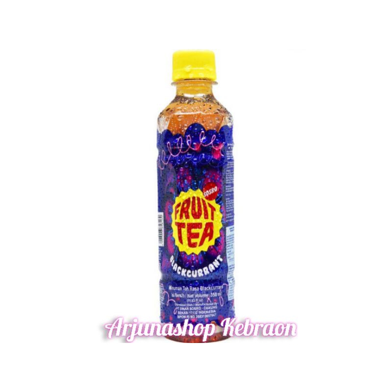 

FRUIT TEA Minuman Teh Blackcurrant Kemasan Botol 350ml