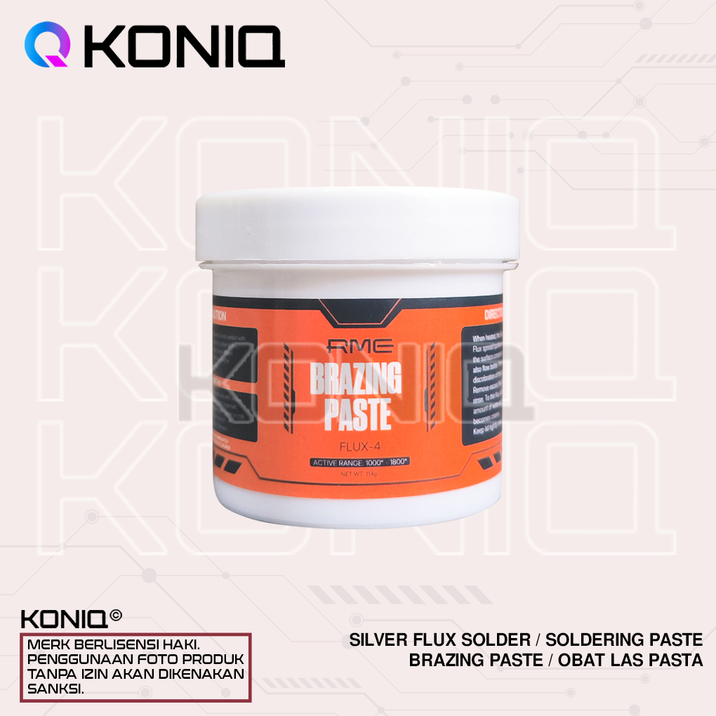 SILVER FLUX SOLDER- SOLDERING PASTE- BRAZING PASTE- BUBUK LAS PASTA