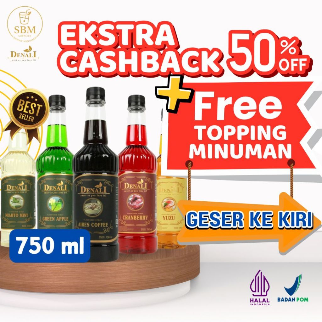 

Denali Syrup rasa Hazelnut