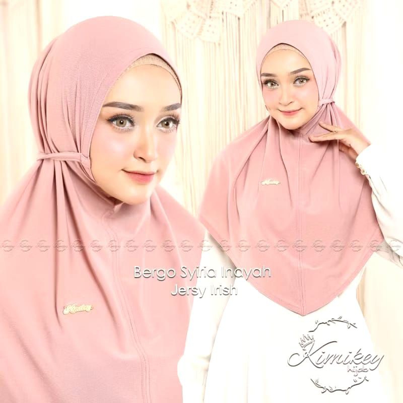 Hijab Inayah/Bergo hijab Syiria Inayah by Kimikey
