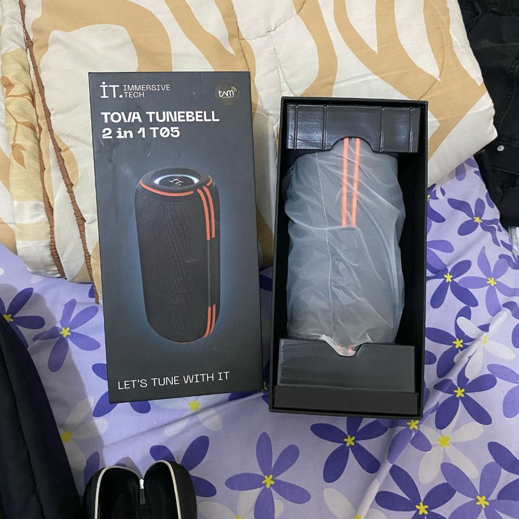 Speaker Bluetooth Tova Tunebell 2in1 T05