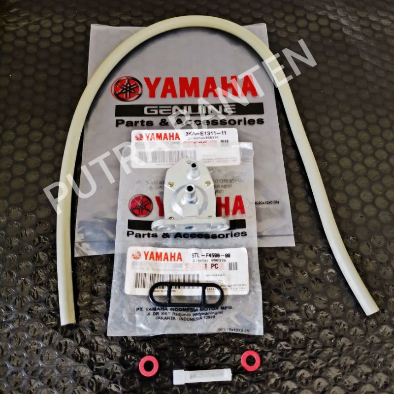 MEMBRAN BENSIN YAMAHA MIO BONUS SELANG (5TL) KRAN BENSIN YAMAHA MIO SPORTY MIO SMYLE JUPITER MX XEON