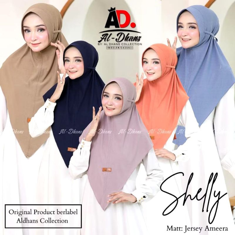 Hijab Shelly by Al Dhans/Hijab bergo Shelly