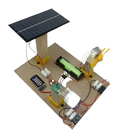 PLTS Pembangkit Listrik Tenaga Matahari Kit Edukasi Solar Cell Panel Surya GENERATOR MINI KIPAS TENA