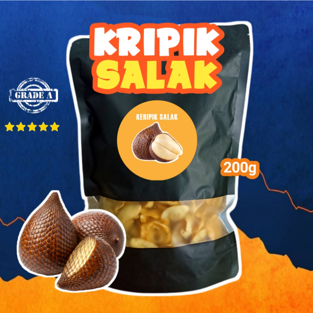 

GRADE A - TERLARIS KERIPIK KRIPIK BUAH SALAK KERING 200G 200 GRAM KUALITAS PREMIUM CEMILAN BUAH APEL NANGKA MANGGA NANAS NANGKA