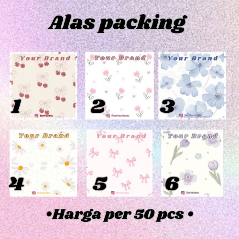 

ALAS PACKING ISI 50 || bisa Custom || termurah || ALAS KERTAS NAILPRES NAILART || ALAS PACKING GRADUATION KELULUSAN|| ALAS MINI GIFT