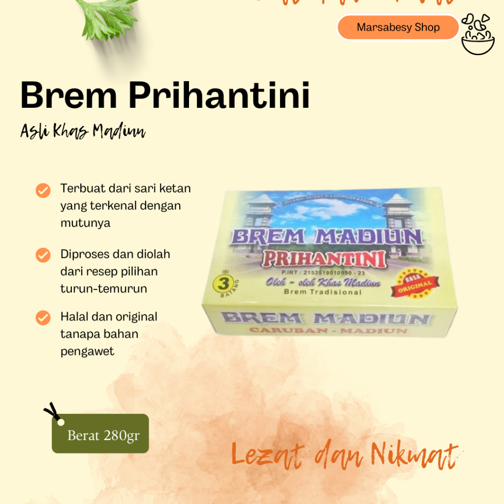 

NEW Brem Prihantini Madiun MURAH BERKUALITAS