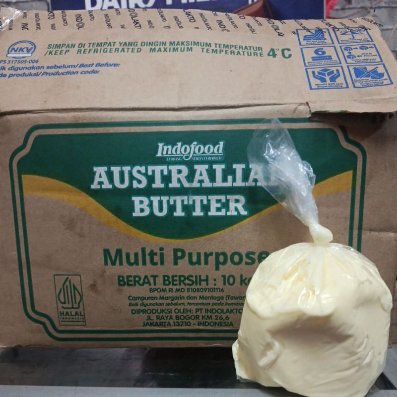 

unsalted butter mentega tawar Australian butter REPACK