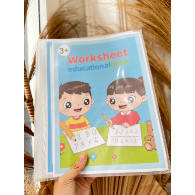 worksheet anak usia 2,3,4 tahun