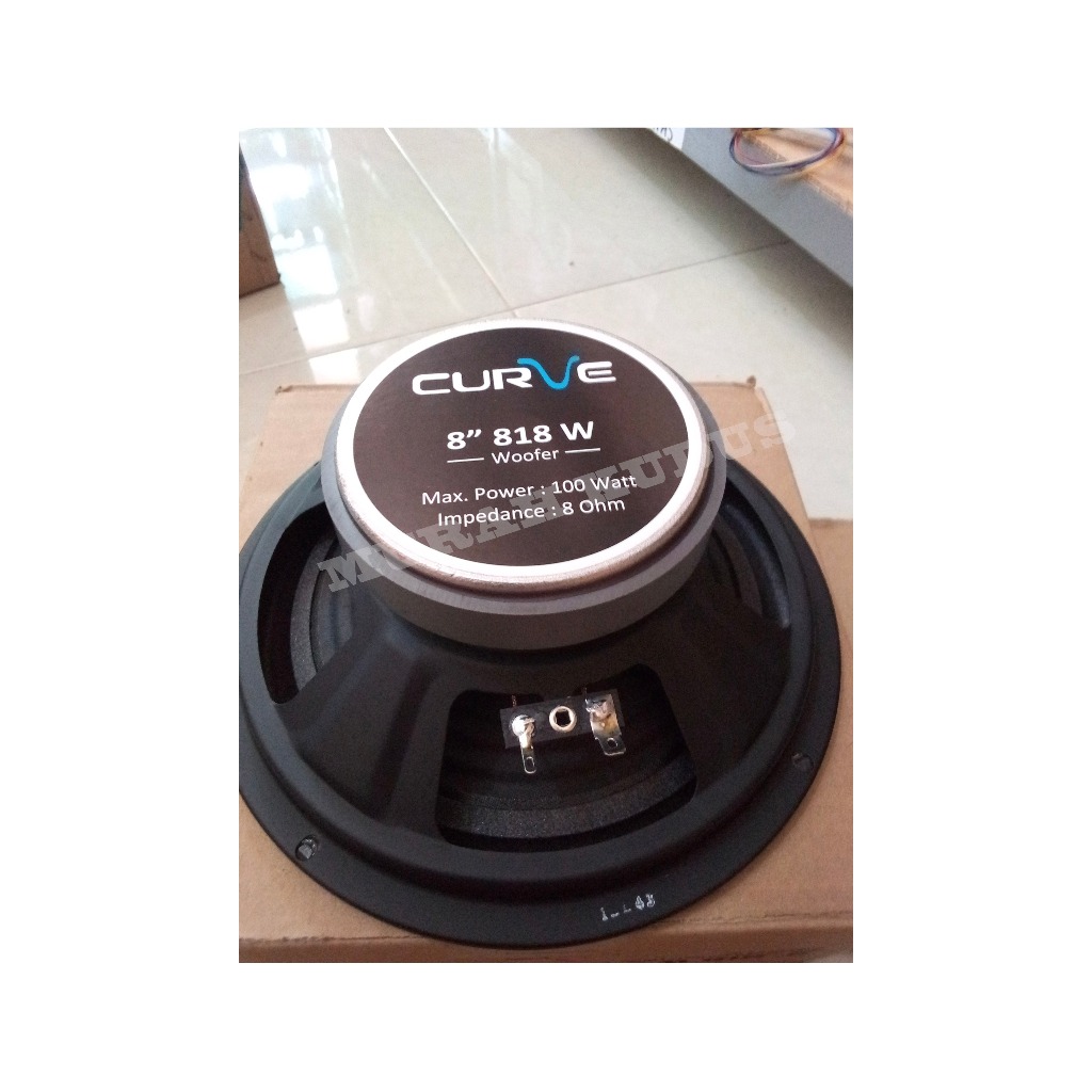 SPEAKER CURVE 8 INCH 818 ( WOFER )
