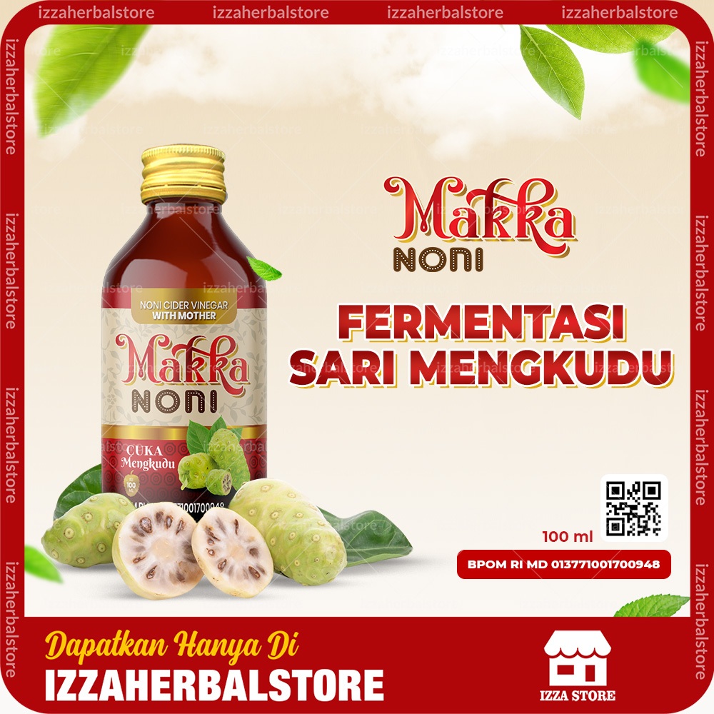 

Cuka Mengkudu Noni MAKKANONI Fermentasi Sari Mengkudu Murni Obat Asam Urat Pegal-Pegal Original