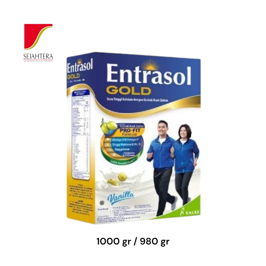 

Entrasol Gold Vanila 1000gr / 980 gr BOX