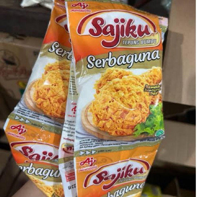 

10 Pcs SAJIKU Tepung bumbu serbaguna 40gram
