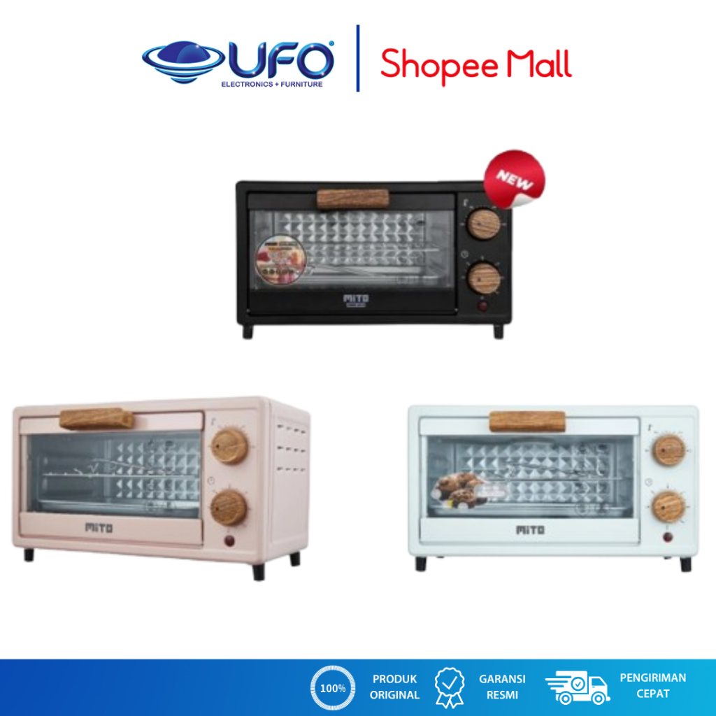 Mitochiba Oven Listrik Mini 11 Liter Pemanggang Kue MO20