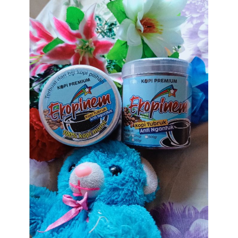 

kopi bubuk murni asli kopi tubruk ekopinem 200gr 100% kopi murni