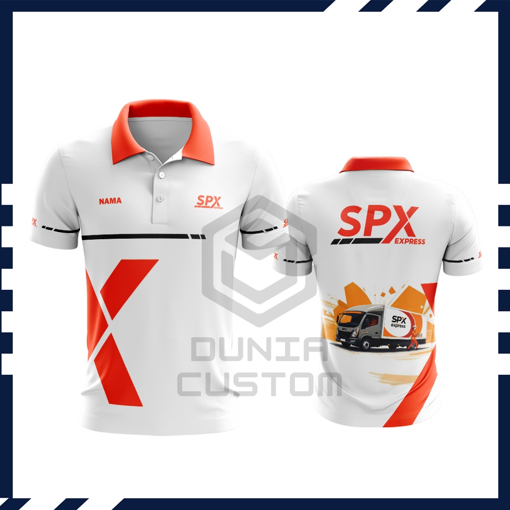 JERSEY SPX EXPRESS PREMIUM - KURIR PAKET SHOPEE SPX EXPRESS - BAJU DRIVER