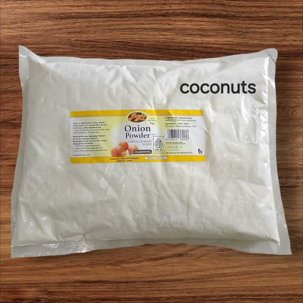 

Jay's Bawang Bombay Bubuk 1kg / Jay's Onion Powder 1kg