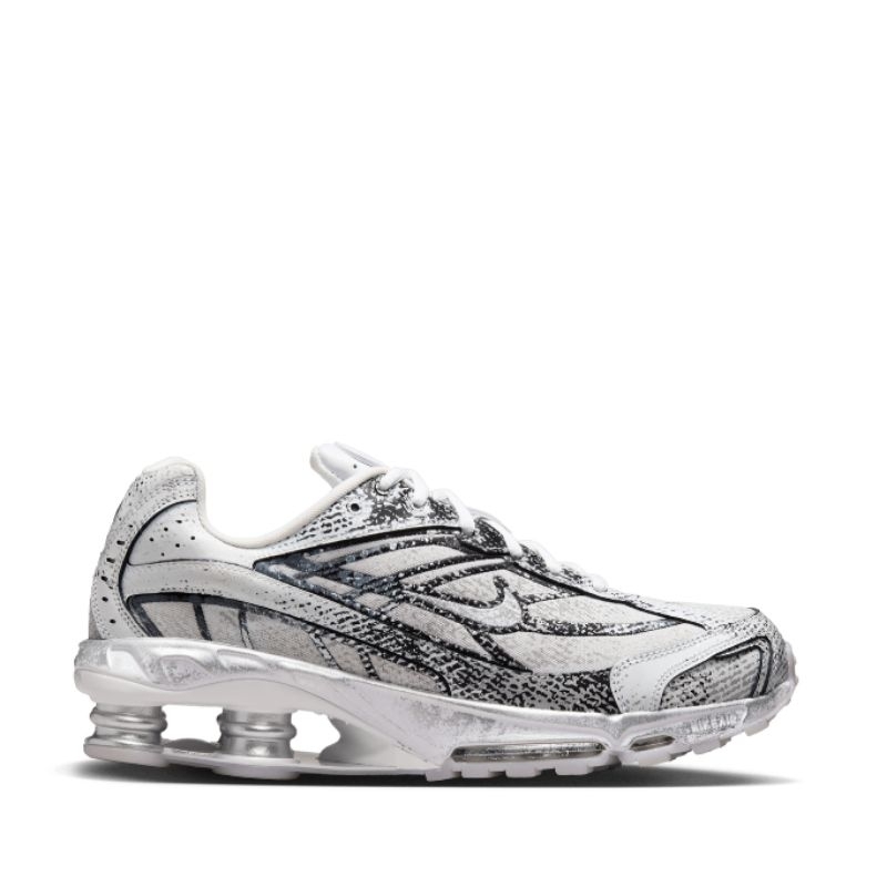 Nike Shox Ride 2 White Platinum Black Sepatu Pria Original
