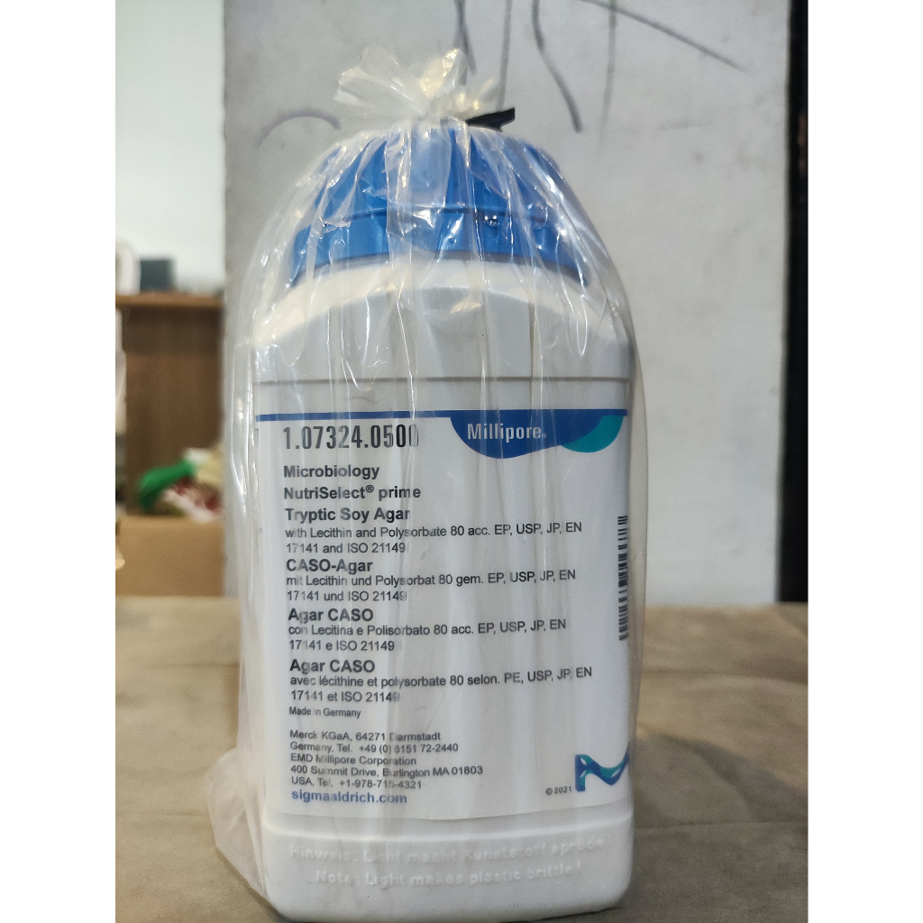 TRYPTIC SOY AGAR 500gram / TSA Merck / 1.05458.0500