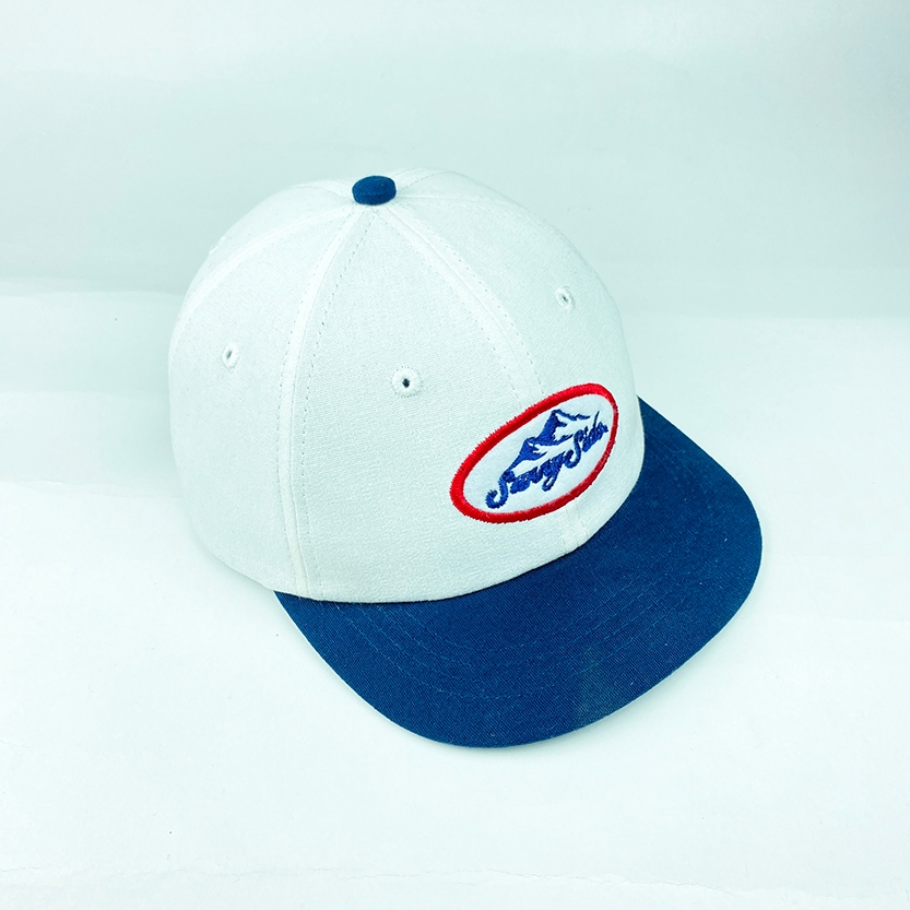 Enjoy Renewal - Topi Lidah Pendek Kombinasi Warna Bw Mix Navy - Topi 6 Panel Baseball Cap Lidah Pend