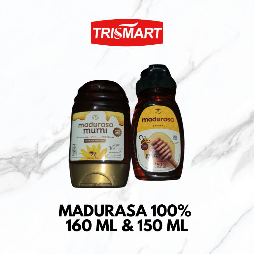 

MADURASA 100% MADU BOTOL | 160 ML & 150 ML