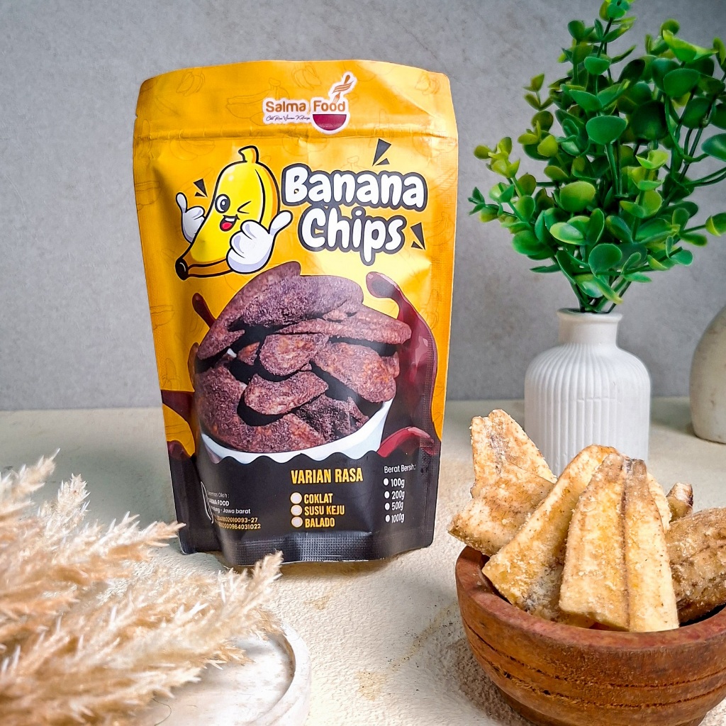 

Keripik PIsang Matcha | Banana Chips