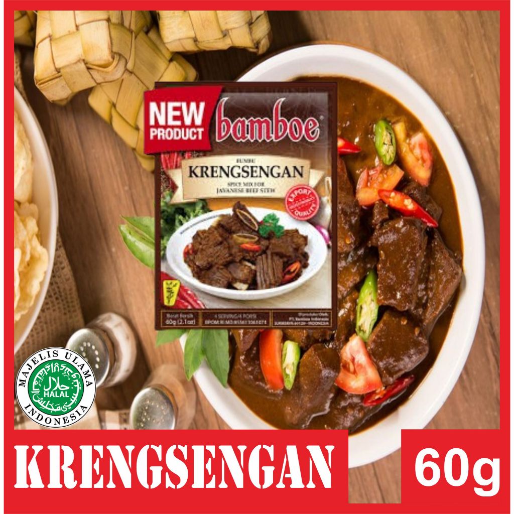

Bumbu Bamboe Krengsengan Bumbu Bamboe Instant Bumbu Dapur Bumbua Masak Instant Krengsengan 60 gram