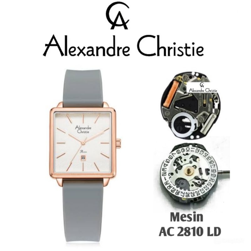 Mesin Jam Tangan Alexandre Christie Type AC 2810 LD Original