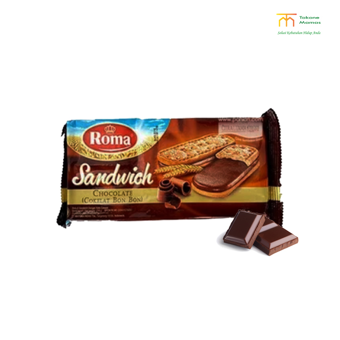

Roma Biskuit Sandwich Coklat 189g