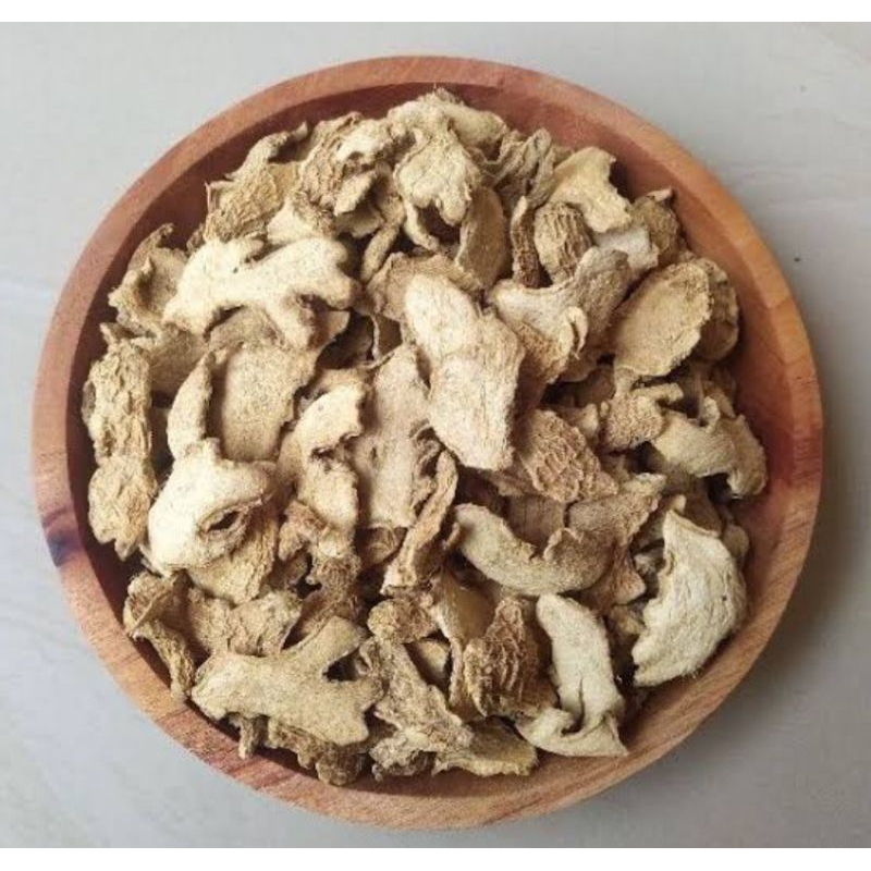 

jahe kering herbal sejuta manfaat kemasan 100g/ jahe rajang iris kering