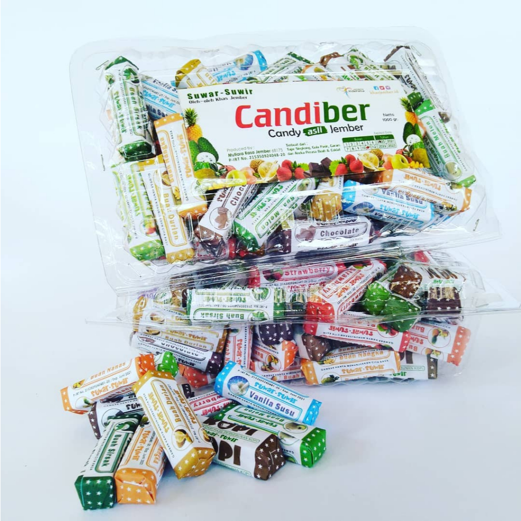 

Suwar-suwir Candiber Mika Besar 1 kg / Oleh-oleh khas jember