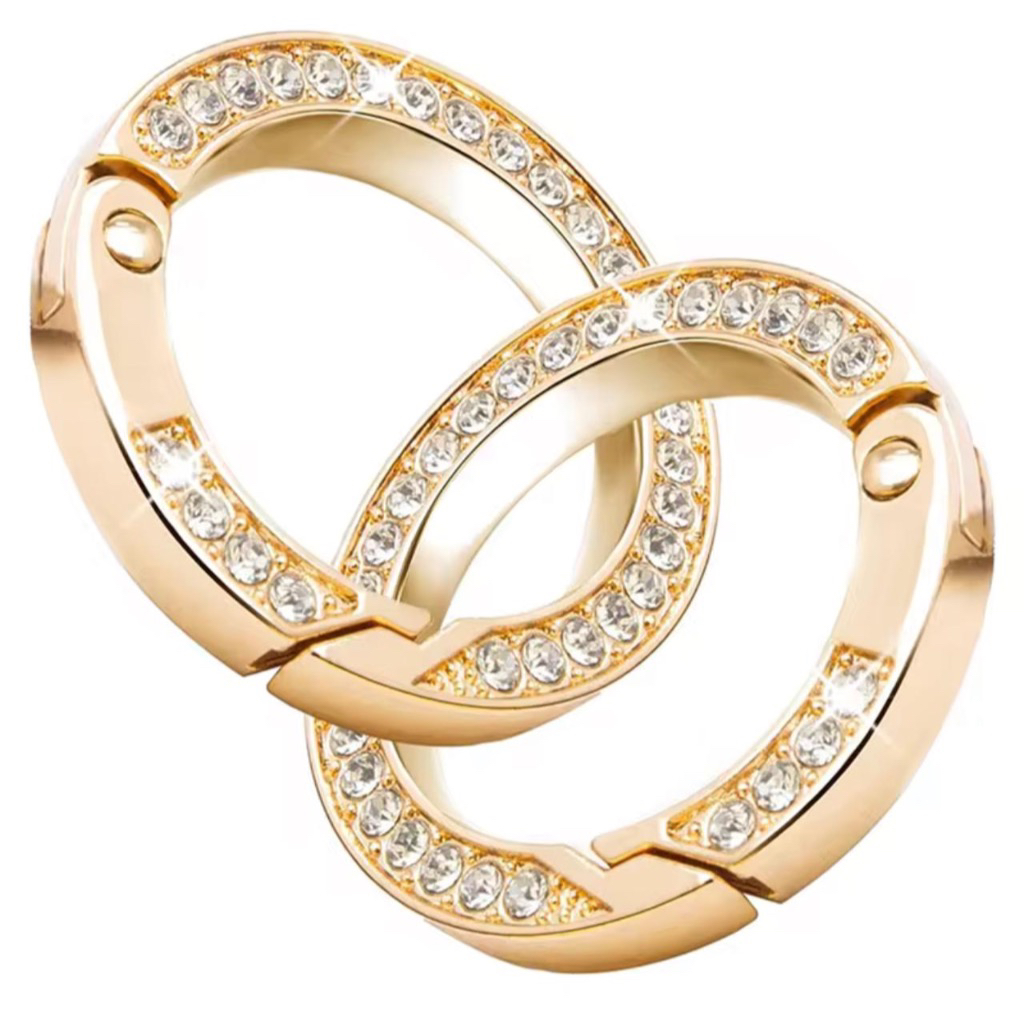 RING TAS ON - OFF/ BUKA -TUTUP/ BULAT DAN LOVE PERMATA