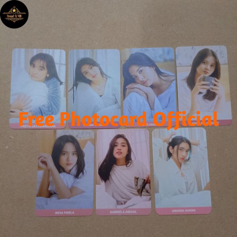Photocard Morning Call JKT 48 Official 100% Limited Edition