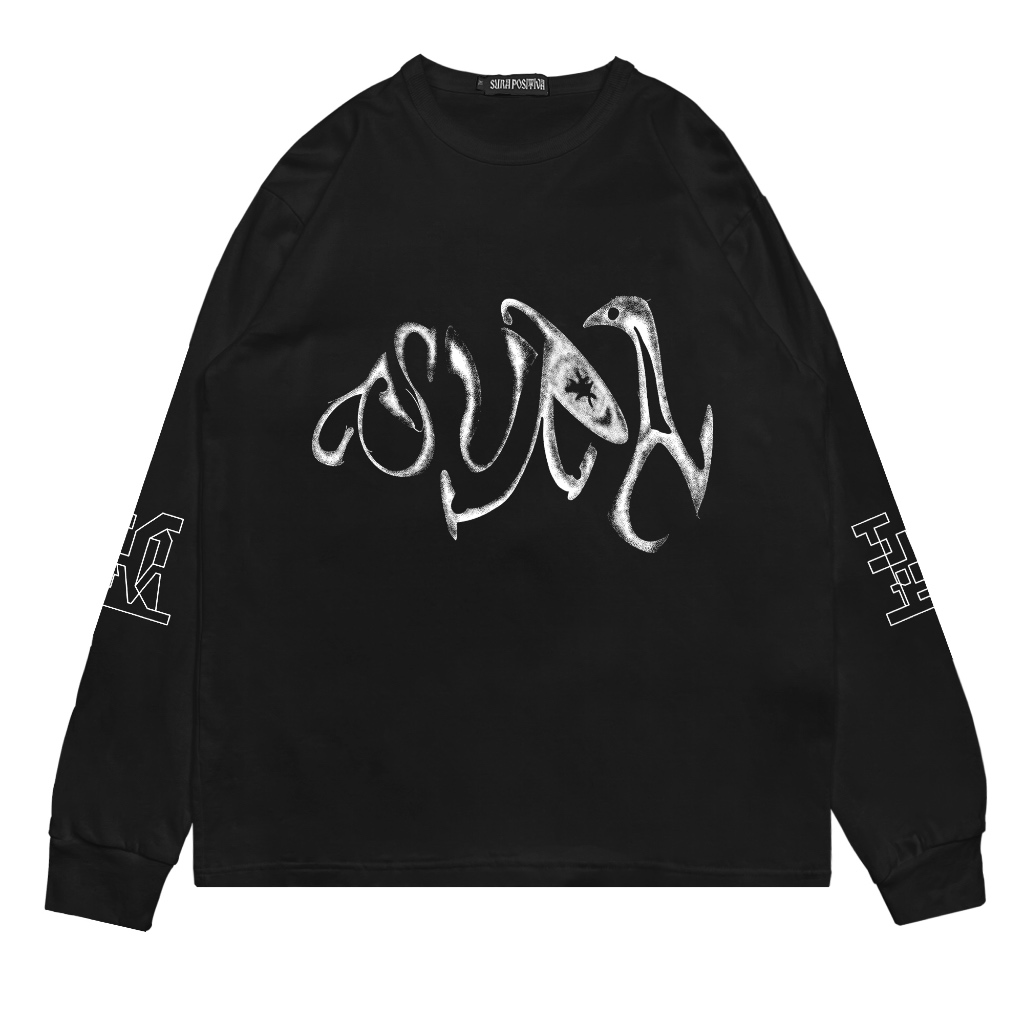 Sura Positiva - Longsleeve Tshirt (Tella) Black