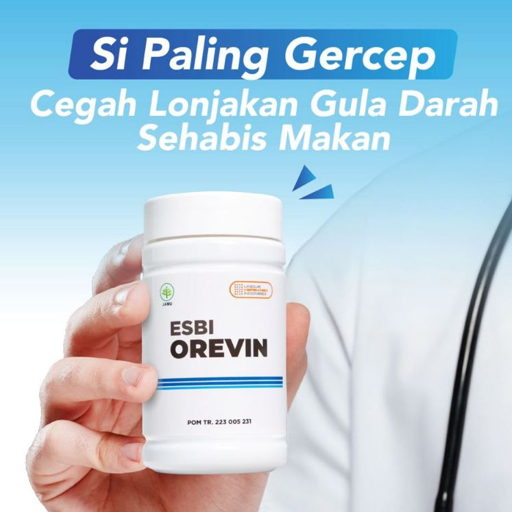 ESBI OREVIN ORIGINAL Herbamed Obat Herbal Mengatasi Diabetes Kencing Manis Gula Darah Tinggi