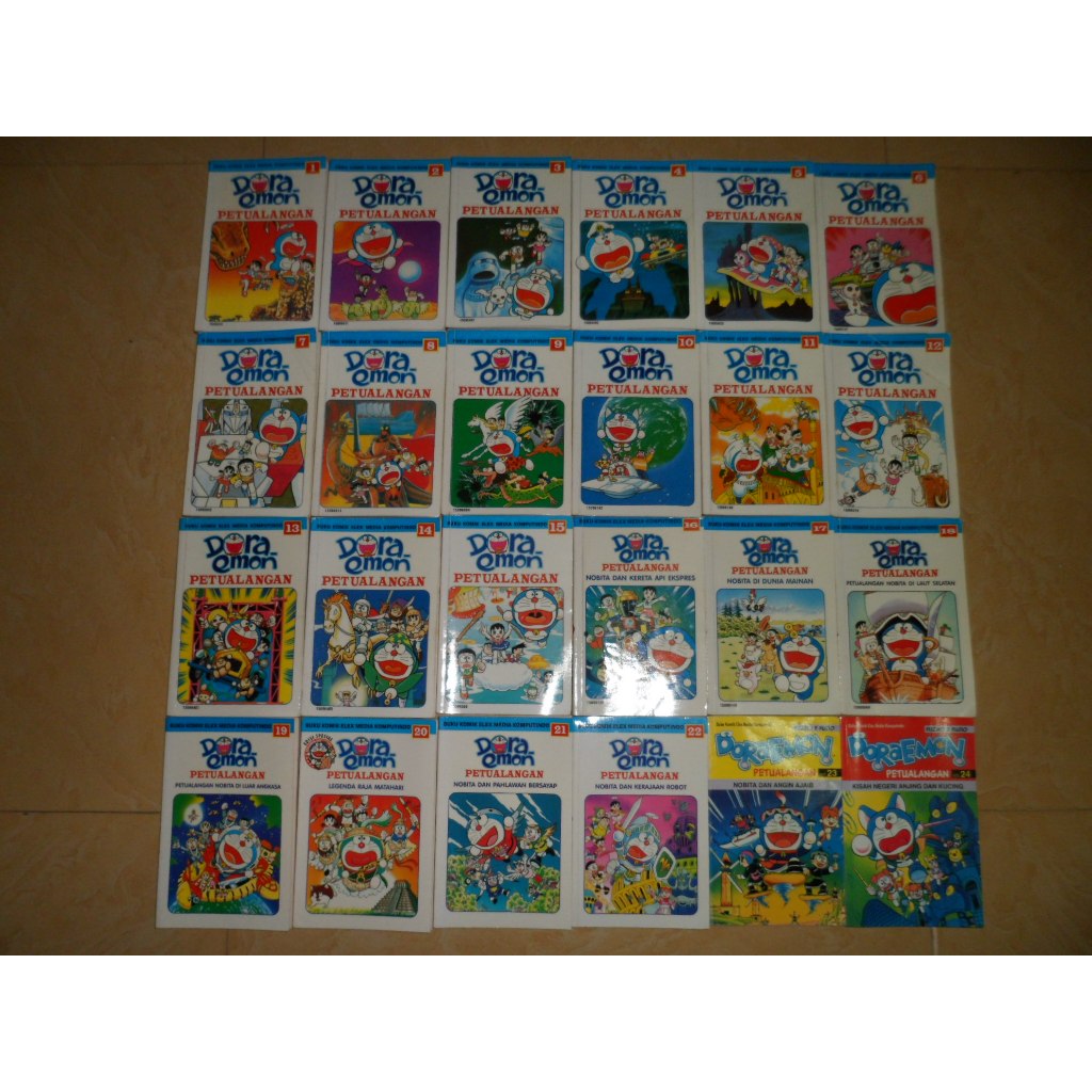 Komik Doraemon Petualangan 1-24 Tamat Mulus