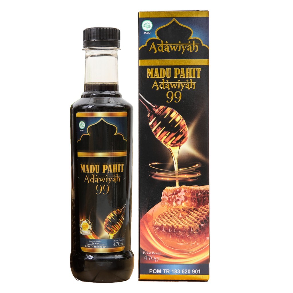 

Madu hitam adawiyah 99 official untuk diabts dan kolestrol/menjaga daya tahan tubuh honey syrup herbal