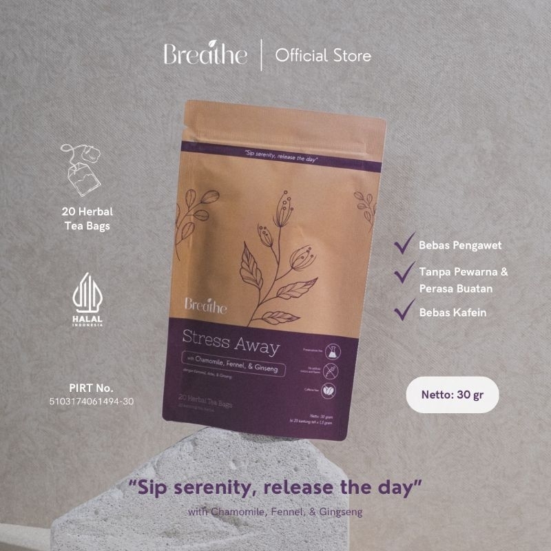 

BREATHE | Stress Away | Teh Herbal Meredakan Stress