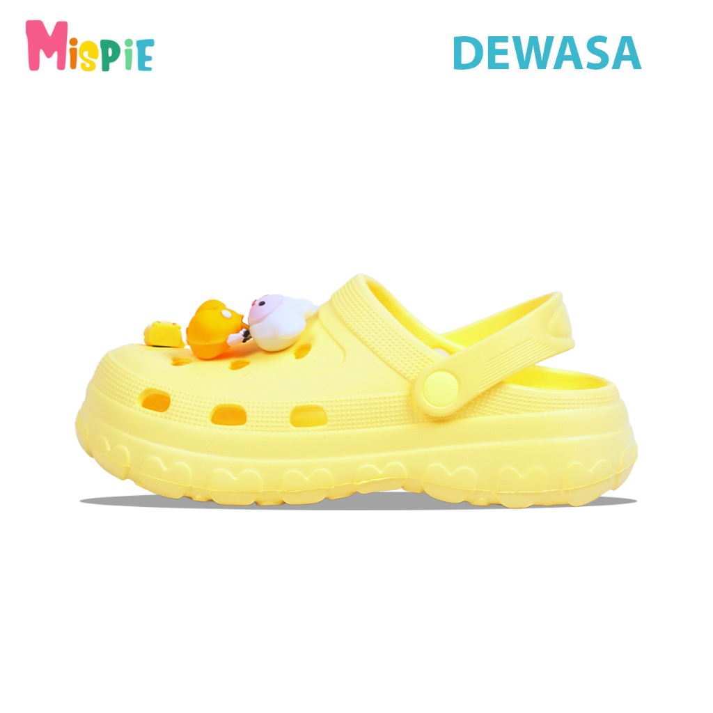 Mispie Sandal Karet Dewasa Aladin Yellow