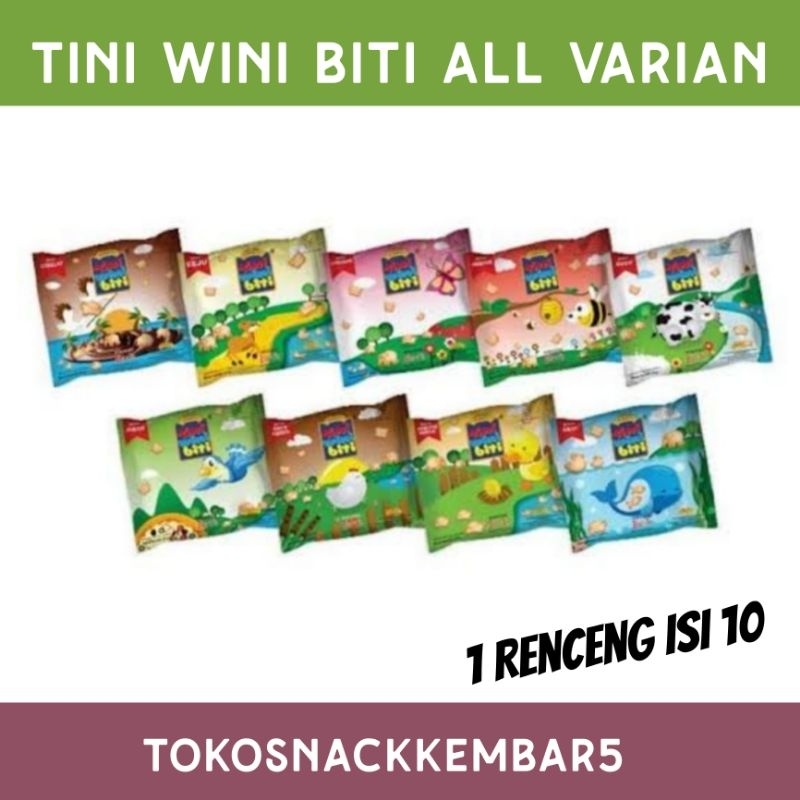 

Tini Wini Biti all Varian perpack isi 10