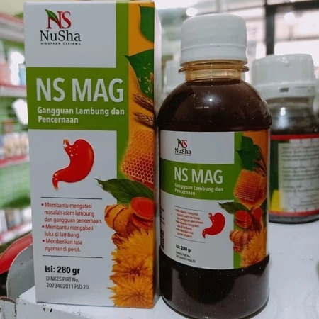 ℳĂĐŨ NS MAG, Obat Asam Lambung, GERD, Mag Atau Maag, Saluran Pencernaan - 280 Gr