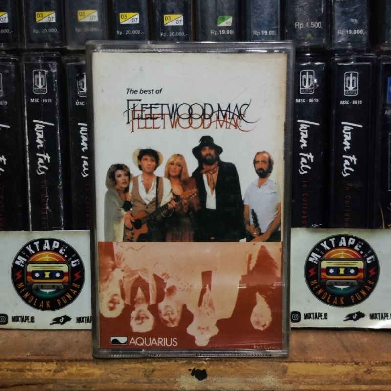 Kaset Pita - Fleetwood Mac - The Best Of - Radio Tape - Kaset - Radio - Pemutar Kaset - Retro - Clas