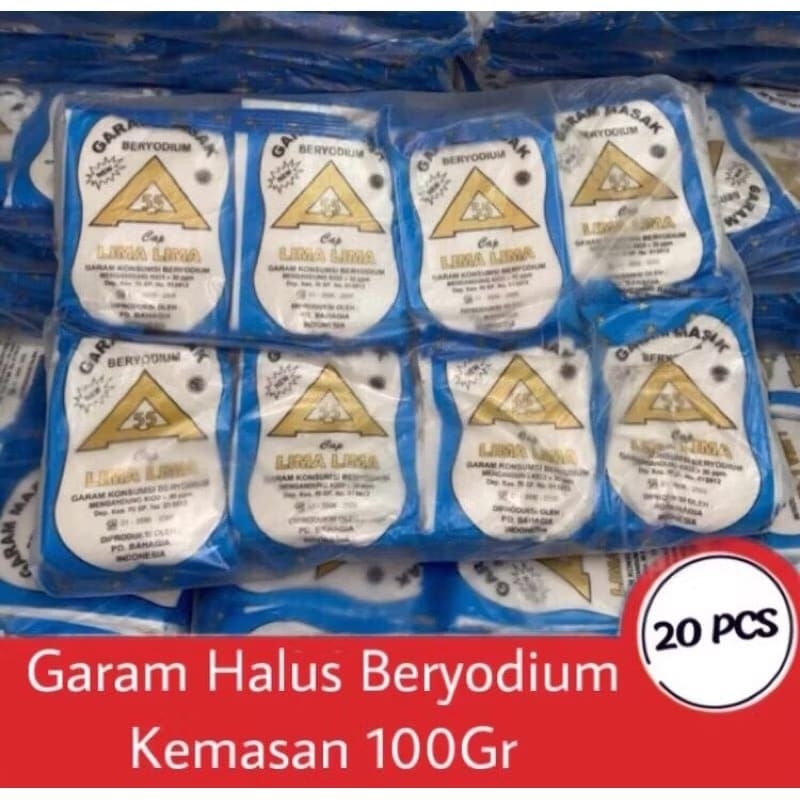 

Murah Garam Dapur Segitiga Mas ISI 20 Pcs