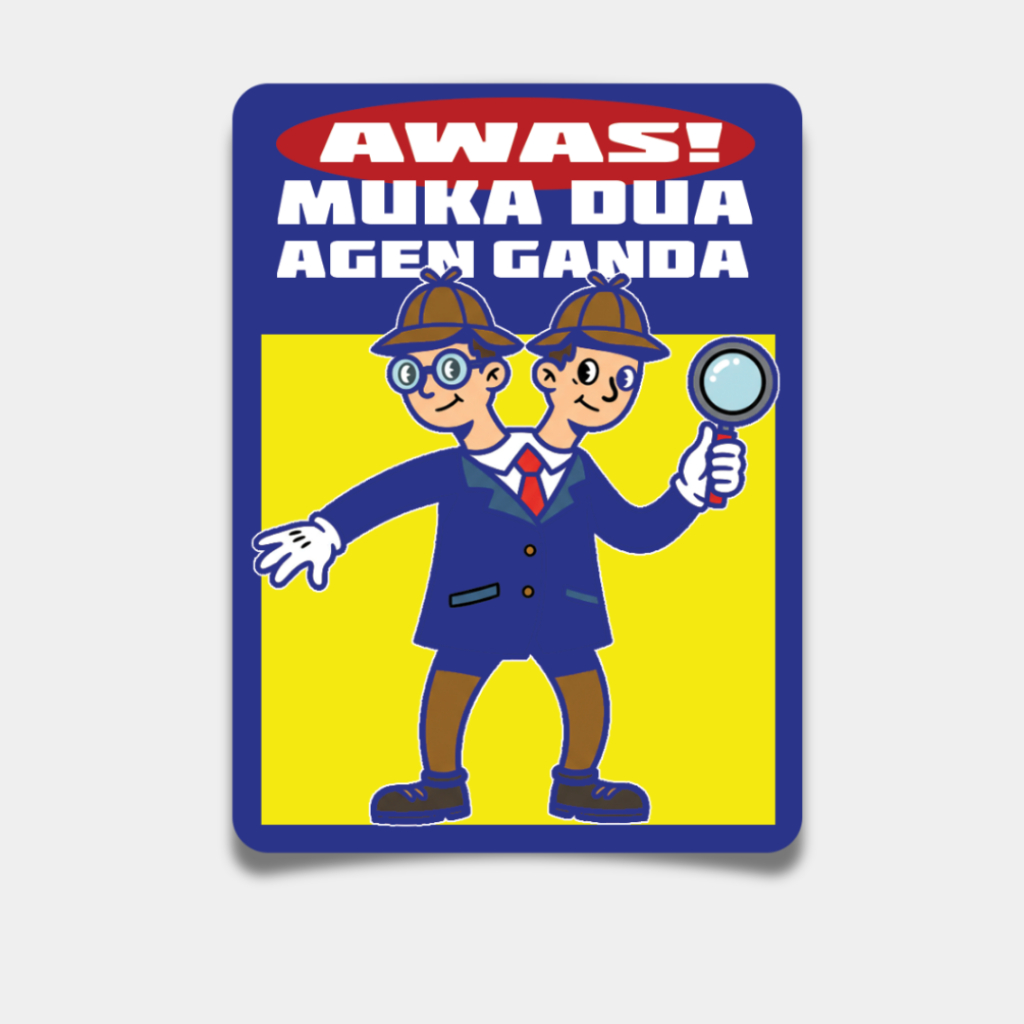 

Stiker Kantoran - “Kerja Kok Gini” Series - Muka Dua